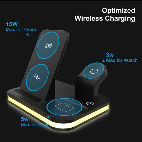 Mobile Phone Wireless Charger Multi-function Universal Adapter.