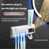 Toothbrush Holder & Auto Toothpaste Dispenser