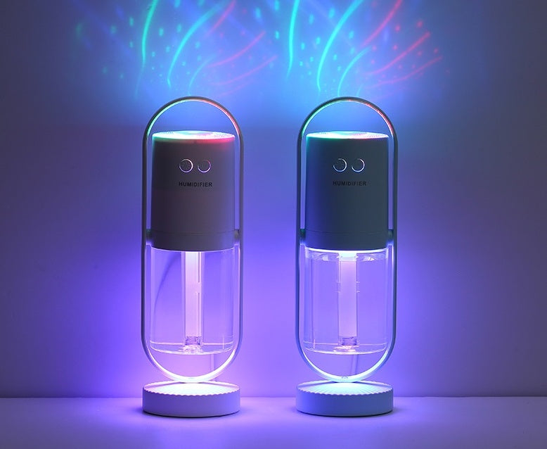 Magic Shadow USB Air Humidifier with Night Light Projection