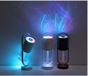 Magic Shadow USB Air Humidifier with Night Light Projection