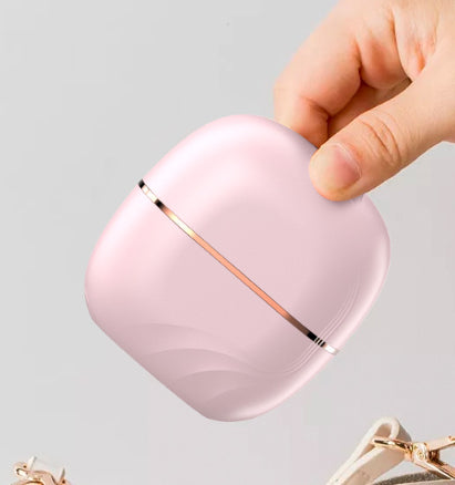 Mini Hair Straightener Comb for Travel and Daily Hair Styling