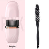 Mini Hair Straightener Comb for Travel and Daily Hair Styling