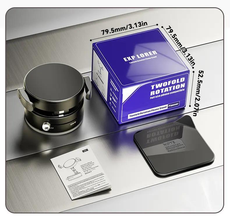 Magnetic 360° Rotating Car Phone Holder with Strong Suction (2026)