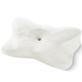 Ergonomic Memory Foam Neck Pillow with Cervical Support for Sleep