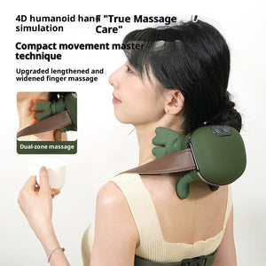 Neck Shoulder Back Massager Pillow with Heat Rechargeable