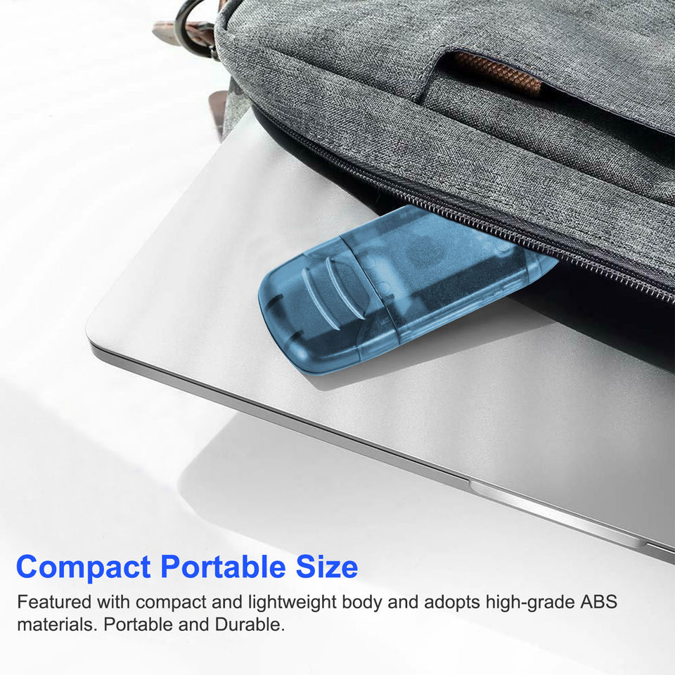 USA GADGET MART High-Speed USB 2.0 SD Card Reader Adapter - 480Mbps