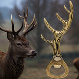 Deer Antler Bottle Opener Zinc Alloy Party Bar Tool Gift