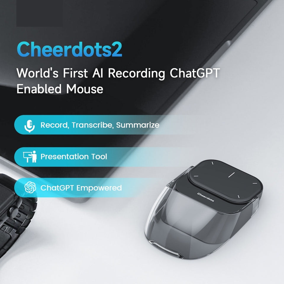 Smart Split Air Mouse with Wireless Charging and Touch Control