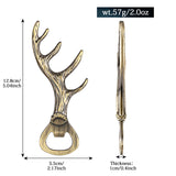Deer Antler Bottle Opener Zinc Alloy Party Bar Tool Gift