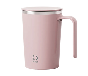 Automatic electric mixing cup stainless steel self stirring coffee mug