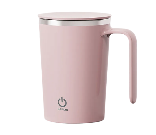 Automatic electric mixing cup stainless steel self stirring coffee mug