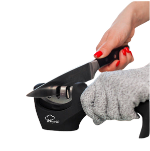 Diamond tungsten steel kitchen knife sharpener tool with detachable cleaning design