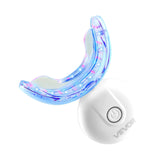 Portable LED teeth whitening kit with U shaped tray and peroxide free gel