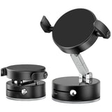 Magnetic 360 degree rotating car phone holder with strong suction mount