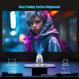Smart Mini Projector HY300 Pro+ Android 11 8000 Lumens Wi-Fi 6