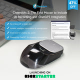 Smart Split Air Mouse with Wireless Charging and Touch Control