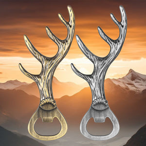 Deer Antler Bottle Opener Zinc Alloy Party Bar Tool Gift