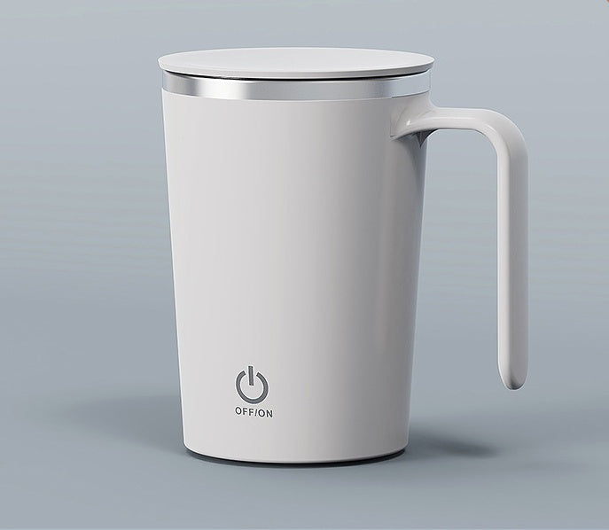 Automatic Electric Mixing Cup Stainless Steel Coffee Mug